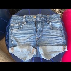 american eagle jean shorts